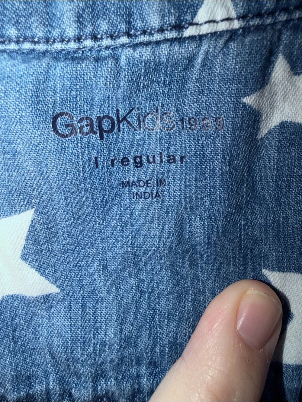 GAP denim look